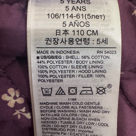 Gap Kids Fall Jacket Girls 5T - Picture 5 of 5